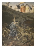 A Gift of Menelick  Illustration from 'Le Petit Journal: Supplement Illustre'  10th July 1898
