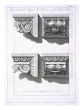 Consoles Which Support Columns of the Porta Aurea