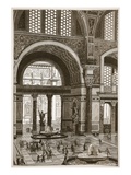 Baths of Caracalla (Restored) (Litho)