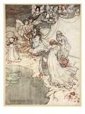 She Never Had So Sweet a Changeling  Illustration from 'Midsummer Nights Dream'