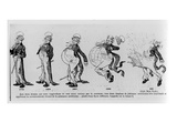 Cartoon Commenting on the Land Acquisitions of the United States of America