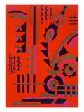 Design from 'Nouvelles Compositions Decoratives'  Late 1920S (Pochoir Print)