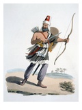 Janissary of Arabia  from 'The Military Costume of Turkey'  1830