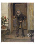 The Beggar  1881 (Oil on Canvas)