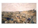 Ditch of the Bastion Du Mat  Plate from 'The Seat of War in the East'