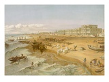 Madras  from 'India Ancient and Modern'  1867 (Colour Litho)