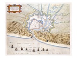 City of Dunkirk During the Spanish Domination: Plan Showing the Coastal Defences