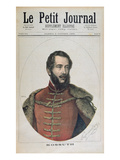 Portrait of Lajos Kossuth (1802-94) from the Front Cover of 'Le Petit Journal'  8th October  1892