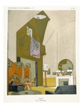 Salon  from 'Repertoire of Modern Taste'  Published 1929 (Colour Litho)