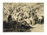 Military Meal in the Ruins at Sioukh  Dagestan  Plate 69