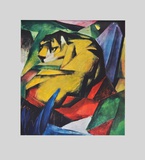 The Tiger (hand-made paper)