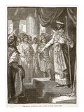 Rehoboam Accepting the Advice of the Young Men (Litho)
