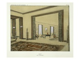 Salon  from 'Repertoire of Modern Taste'  Published 1929 (Colour Litho)
