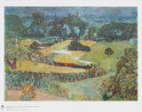Landscape with Goods Train and Barges