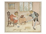 An Illustration from 'A Frog He Would A-Wooing Go'  Pub by Frederick Warne and Co