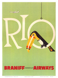 Braniff Air Rio c1960s