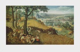 Summer Landscape with Corn Harvest