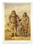 Chukchi Nomads  Engraved by Winckelmann and Sons (Litho)