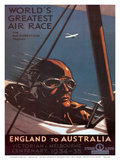 Air Race  England to Australia c1934