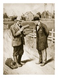 The Model That Helped to Make a Fortune (Litho)