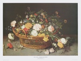 Still Life - Floral Basket