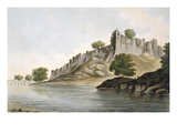 Pl 33 a View of the Fort of Ilionpoor Upon the Banks of the River Goomty