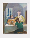Girls Playing Cards