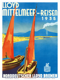 Lloyd Mittelmeer-Reisen c1935