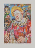Clown witha Dog