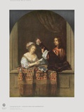 Singing Lady and Lute Player