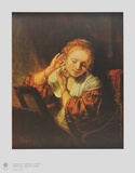 Young Lady in front of a Mirror