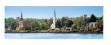 Three Churches  Mahone Bay  Nova Scotia
