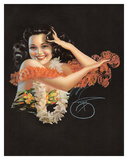 Hawaiian Pin Up Girl c1946