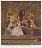 The Art Dealer Gersaint's Sign Board (right part)