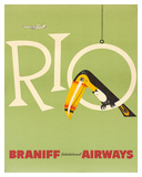 Braniff Air Rio c1960s