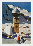 The Church of Aurach - Tyrolian Village