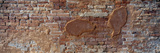 Close-Up of a Brick Wall  Venice  Veneto  Italy