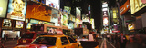 Buildings Lit Up at Night in a City  Broadway  Times Square  Midtown Manhattan  Manhattan  New Y