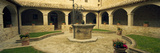 Courtyard of a Convent  San Damiano Convent  Assisi  Perugia Province  Umbria  Italy