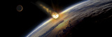 Meteor Heading Towards Earth