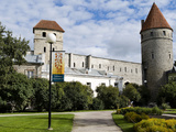 Medieval Wall  Tallinn  Estonia