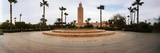 Formal Garden in Front of the Koutoubia Mosque  Marrakesh  Morocco