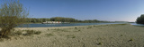 River Passing Through a Field  Danube River  Hainburg  Lower Austria  Austria