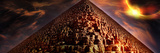 Pyramid in Red