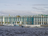 Museum at the Riverside  Hermitage Museum  Neva River  St Petersburg  Russia
