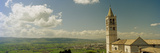 Bell Tower of a Basilica  Basilica Di Santa Chiara  Assisi  Perugia Province  Umbria  Italy