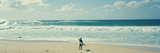 Surfer Standing on the Beach  North Shore  Oahu  Hawaii  USA
