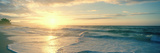 Sunset over the Sea