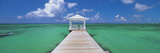 Pier in the Sea  Bahamas