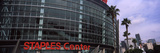 Low Angle View of a Multi-Purpose Sports Arena  Staples Center  City of Los Angeles  Los Angeles
